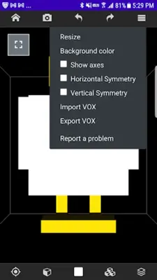 Voxel editor 3D - FunVoxel android App screenshot 0